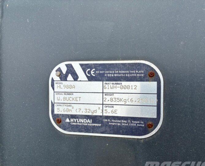 Incarcator frontal - Hyundai HL980A