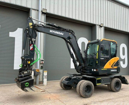 Excavator pe roti - Hyundai HW65AH Ex Demo