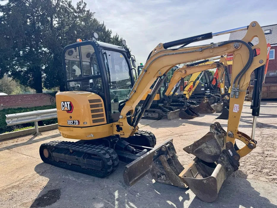 Caterpillar 302.7 – Miniexcavator - VASTech Machinery