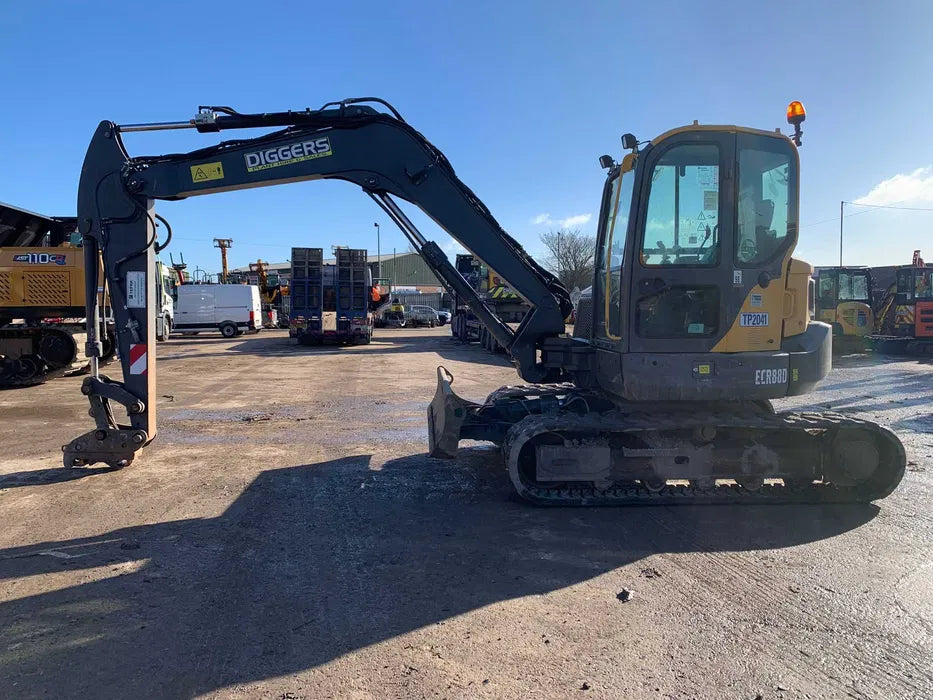 Midiexcavator Volvo Ecr 88 - VASTech Machinery 