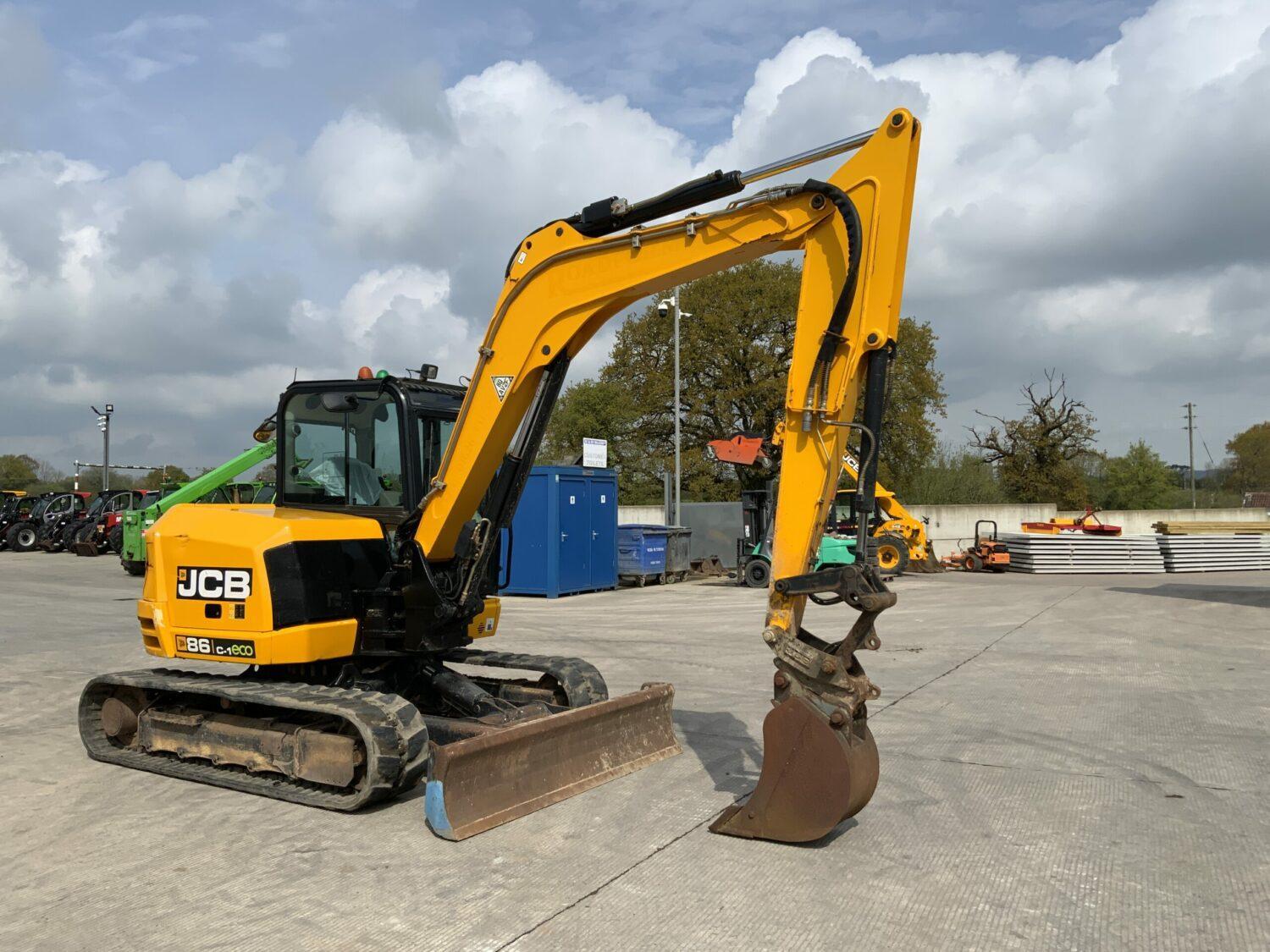 MIDIEXCAVATOR JCB 86C-1 - VASTech Machinery 