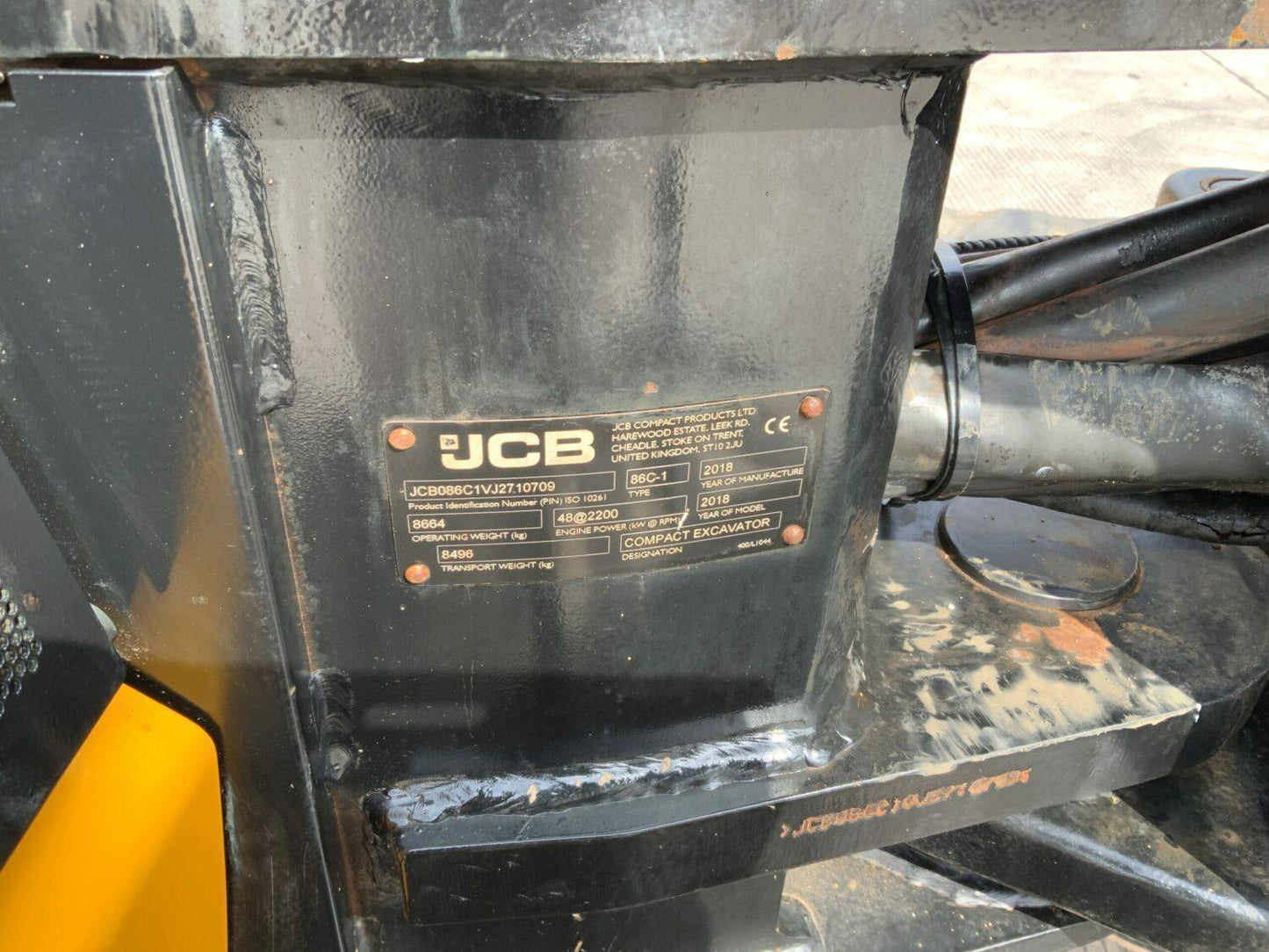 MIDIEXCAVATOR JCB 86C-1 - VASTech Machinery 