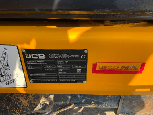 EXCAVATOR JCB 220 X - VASTech Machinery 