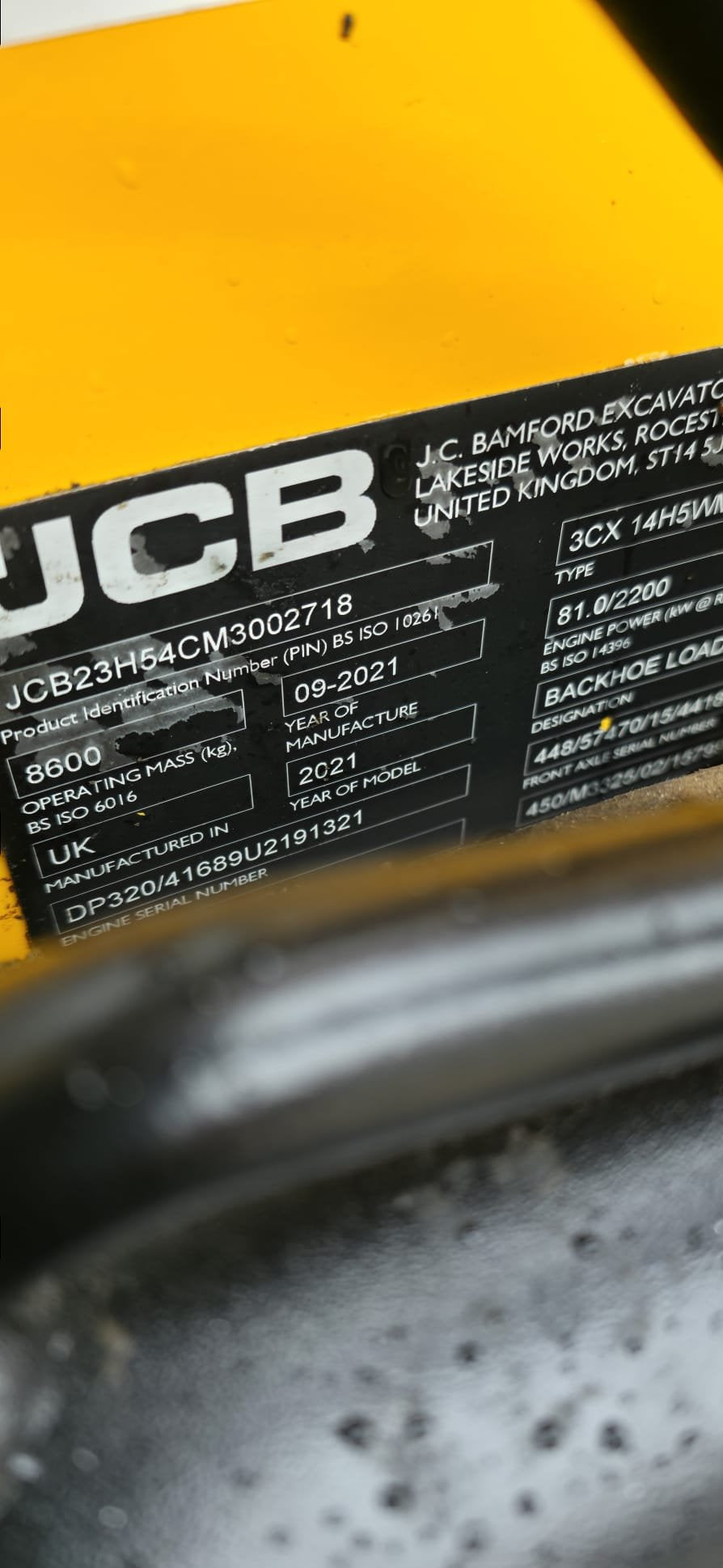 Utilaj - JCB 3CX - VASTech Machinery