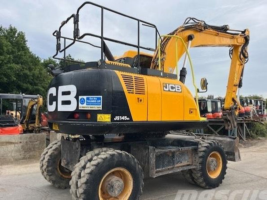 Excavator pe roti - JCB JS 145 W