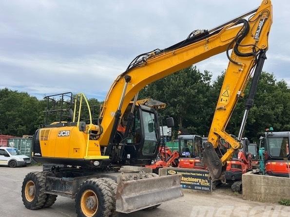 Excavator pe roti - JCB JS 145 W