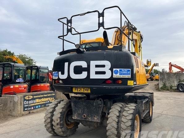Excavator pe roti - JCB JS 145 W