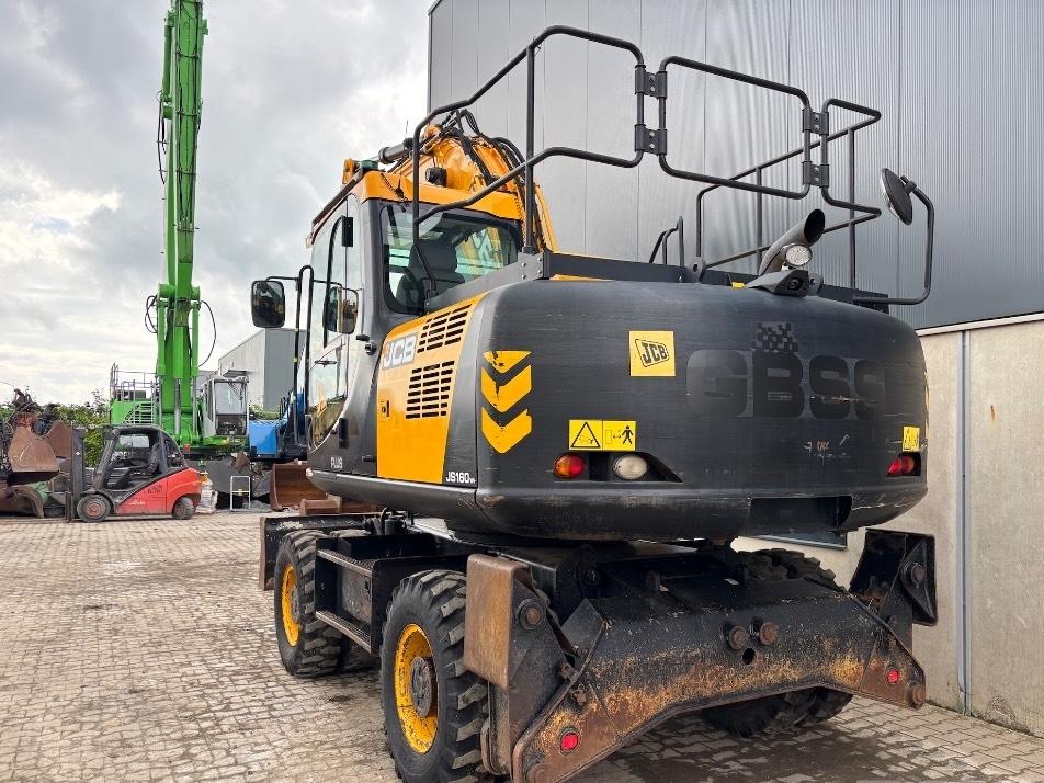 Excavator pe roti - JCB JS 160 W - JS160W - JS 175 W - JS 145 W