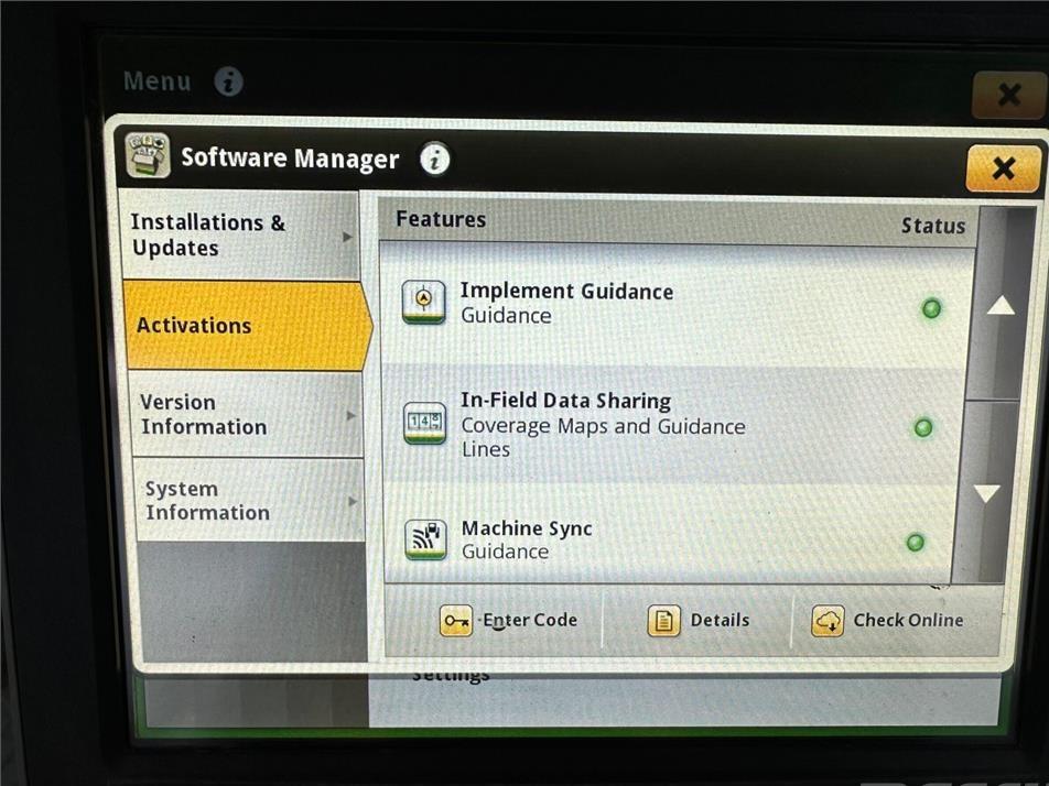 Tractor - John Deere 8RX 410