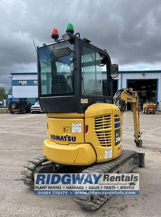 Miniexcavator - Komatsu PC 26 MR-5