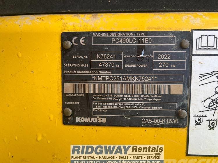 Excavator pe senile - Komatsu PC 490 LC-11