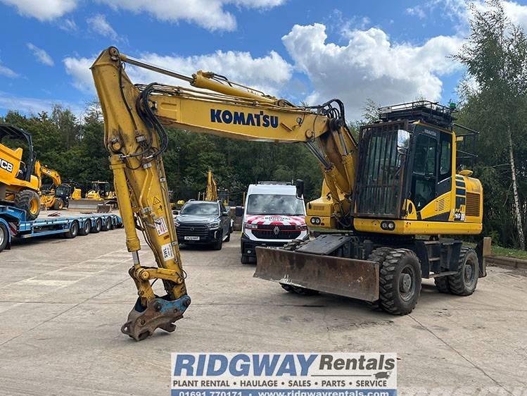 Excavator pe roti - Komatsu PW 160