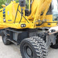 Excavator pe roti - Komatsu PW180-10 German+New tyres