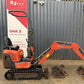 Miniexcavator - Kubota K 008-3 Micro Excavator / Digger