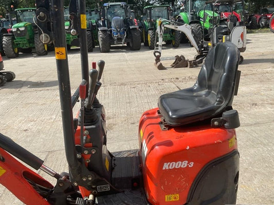 Miniexcavator - Kubota K 008-3