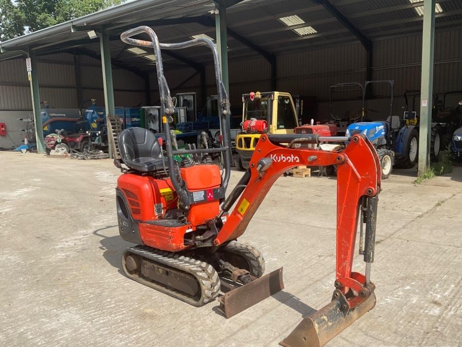 Miniexcavator - Kubota K 008-3
