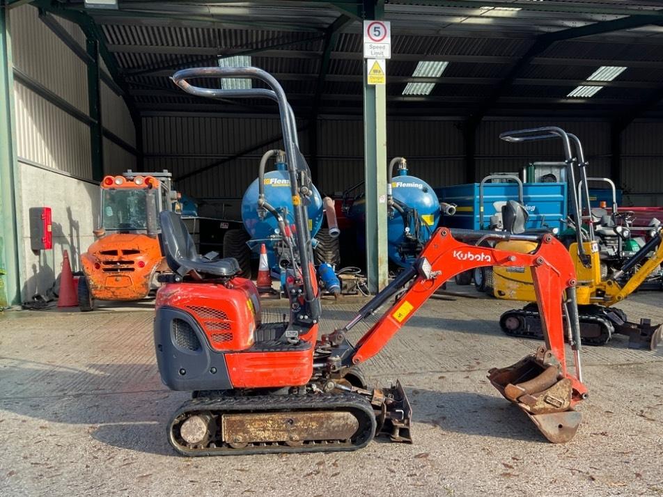 Miniexcavator - Kubota K 008-3