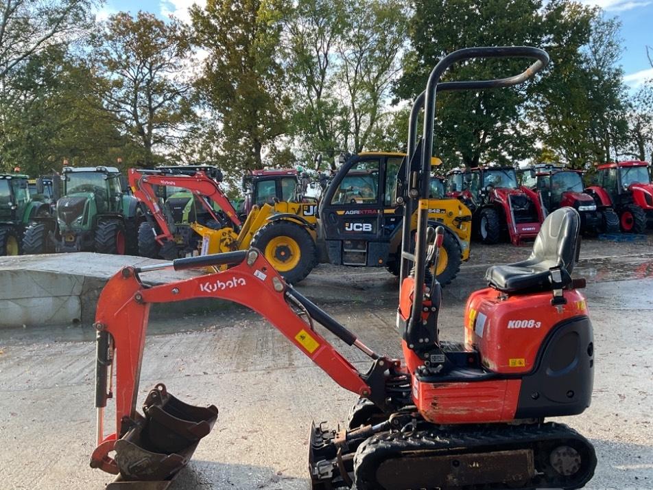 Miniexcavator - Kubota K 008-3