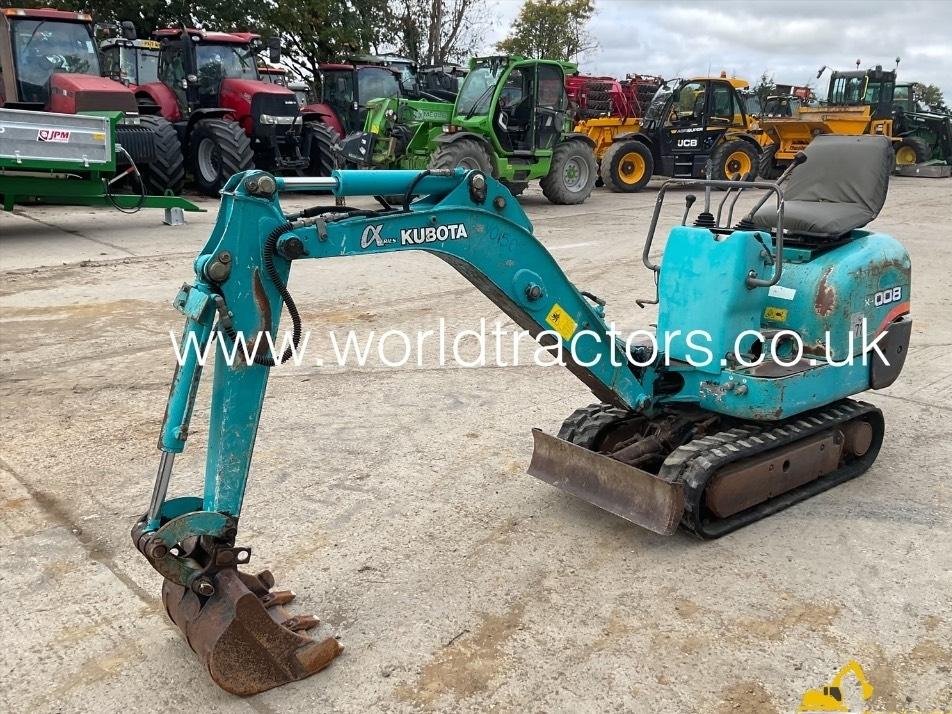 Miniexcavator - Kubota K 008