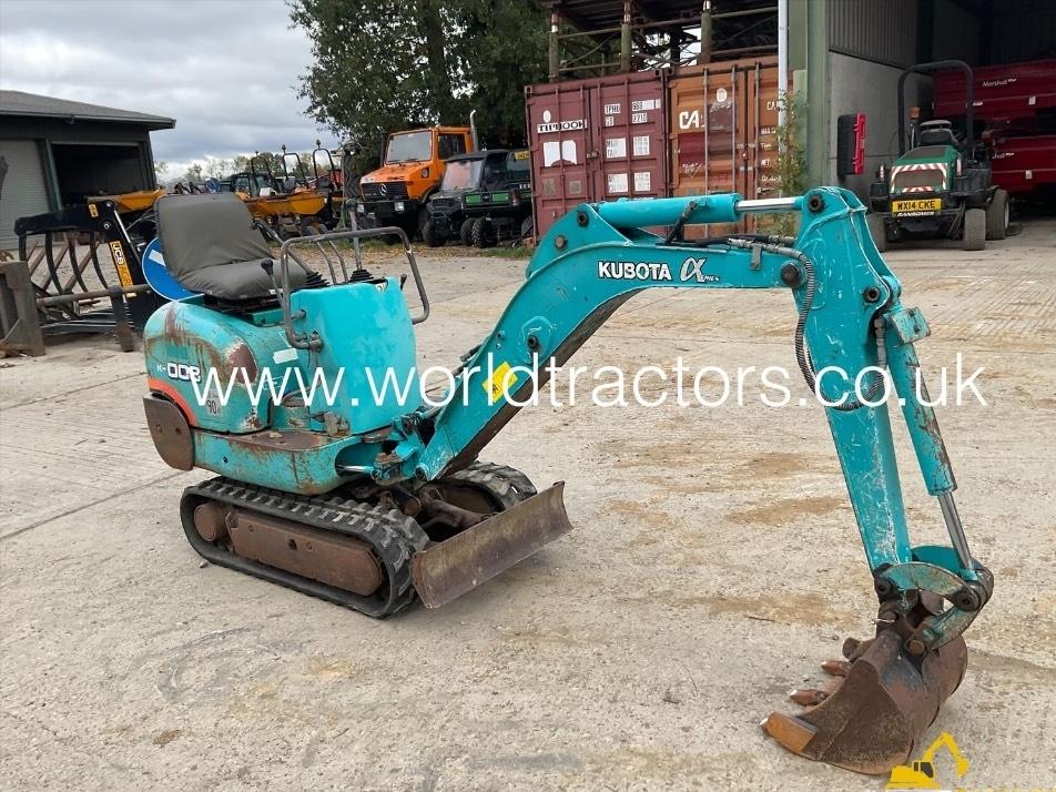 Miniexcavator - Kubota K 008