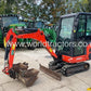 Miniexcavator - Kubota KX 016-4