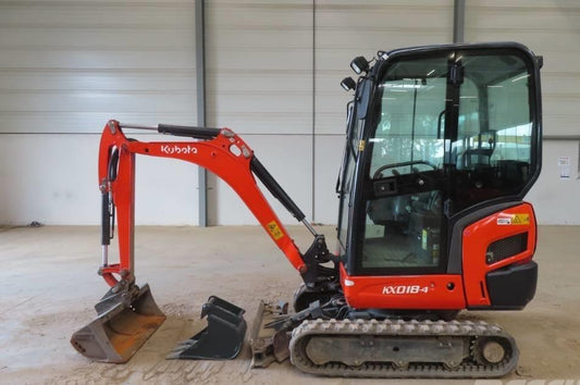 Miniexcavator - Kubota KX 018-4