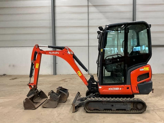 Miniexcavator - Kubota KX 018-4