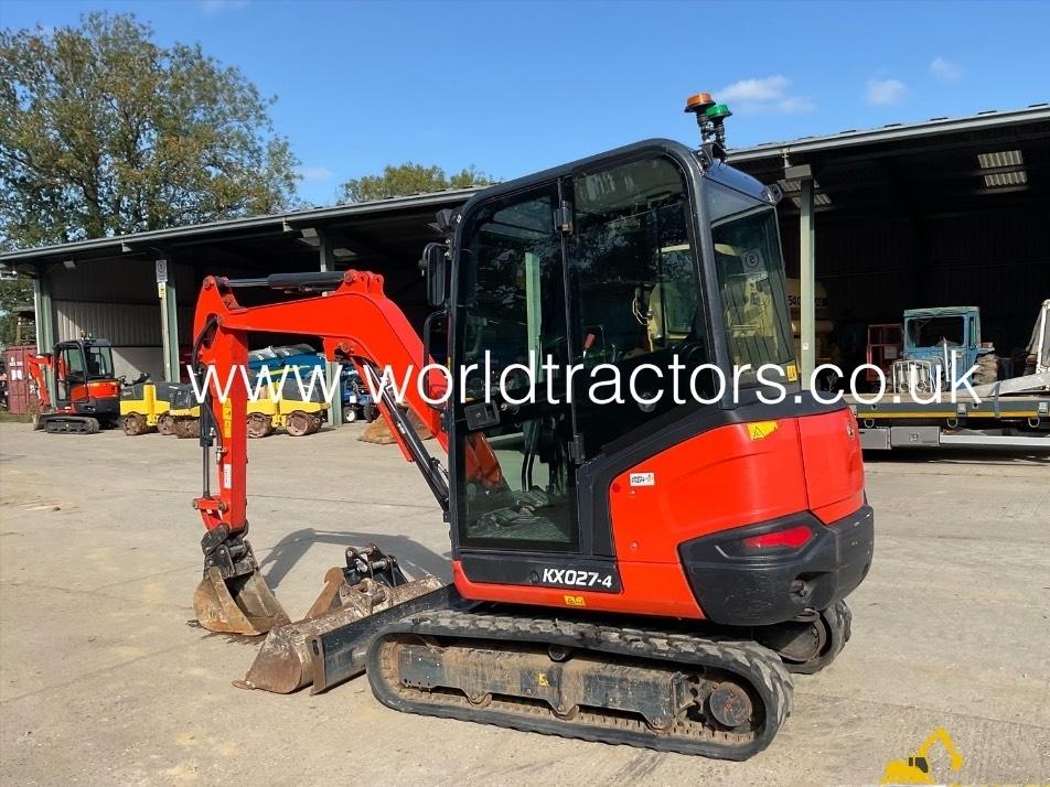Miniexcavator - Kubota KX 027-4