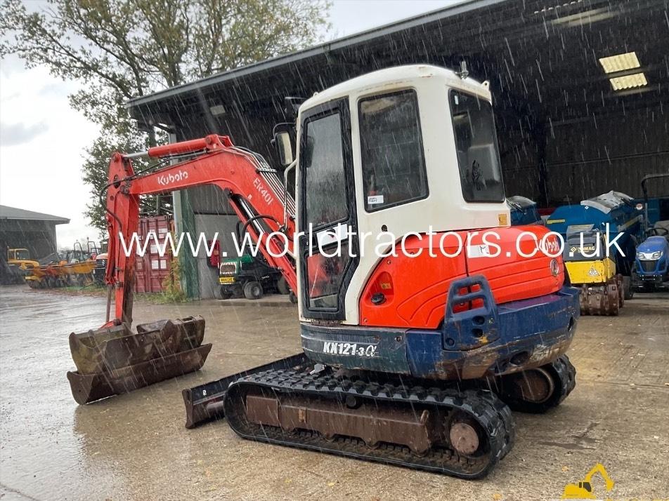 Miniexcavator - Kubota KX 121-3 A