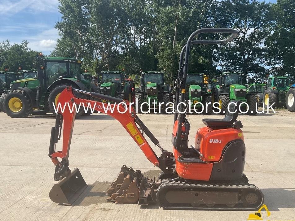 Miniexcavator - Kubota U 10-3