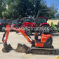 Miniexcavator - Kubota U 10-3