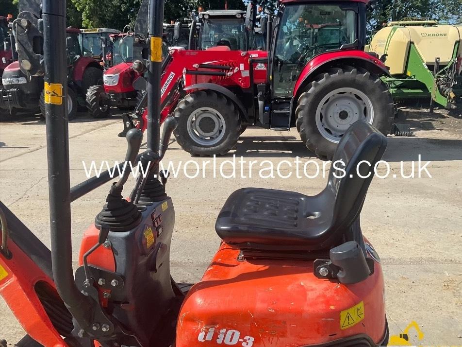 Miniexcavator - Kubota U 10-3