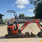 Miniexcavator - Kubota U 10-3