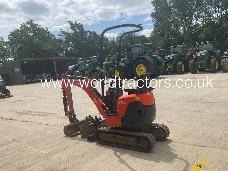 Miniexcavator - Kubota U 10-3