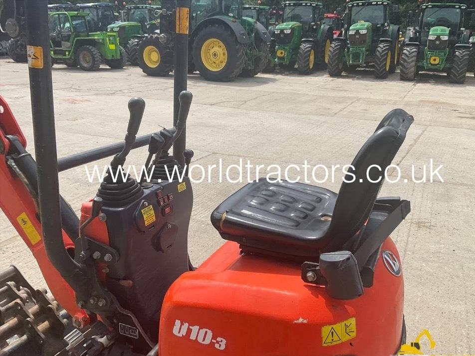 Miniexcavator - Kubota U 10-3