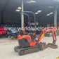 Miniexcavator - Kubota U 10-3