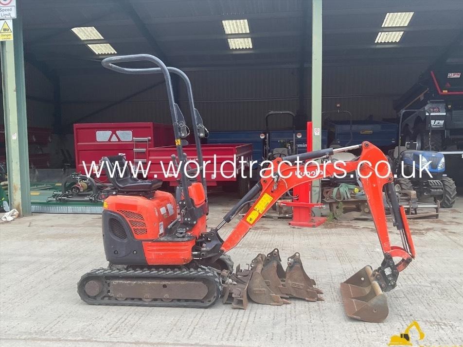 Miniexcavator - Kubota U 10-3