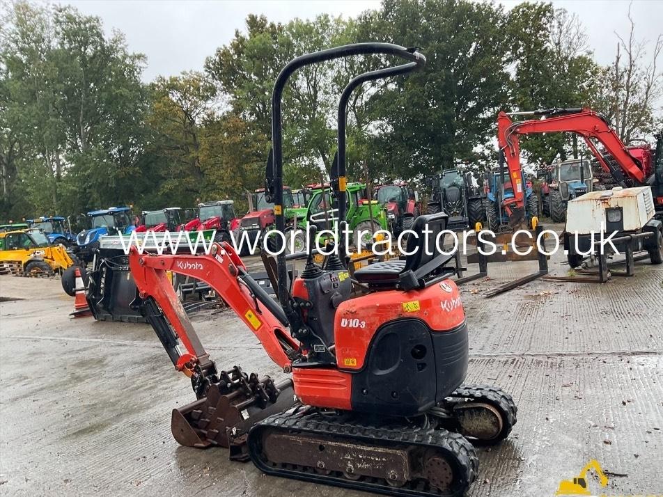 Miniexcavator - Kubota U 10-3