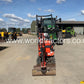 Miniexcavator - Kubota U 10-3