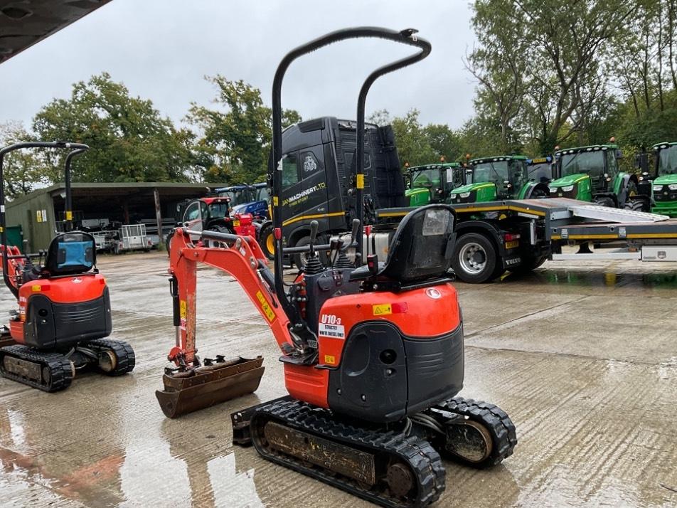 Miniexcavator - Kubota U 10-3