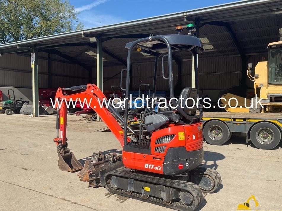 Miniexcavator - Kubota U 17-3