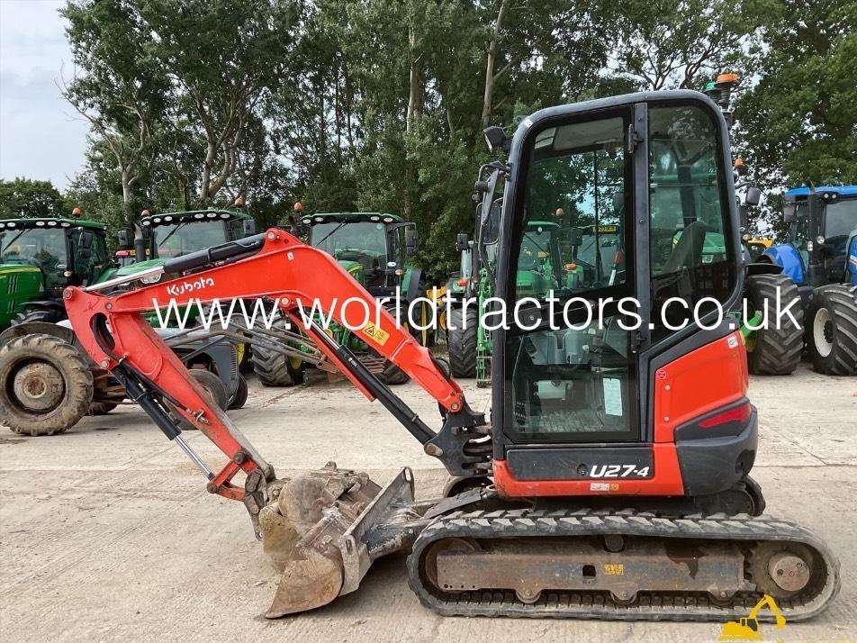 Miniexcavator - Kubota U 27-4