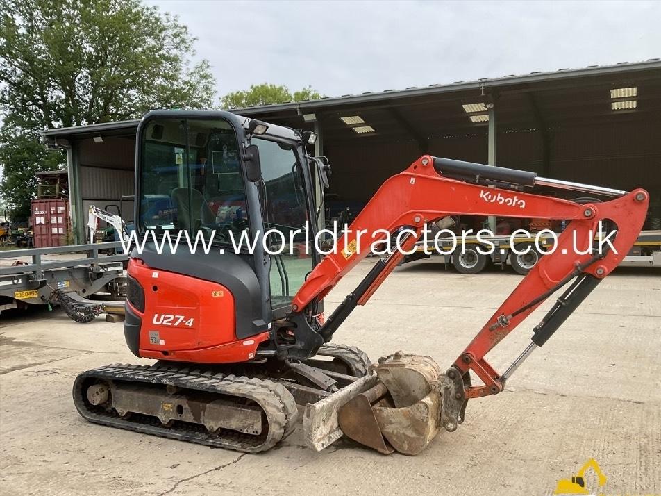 Miniexcavator - Kubota U 27-4