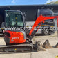 Miniexcavator - Kubota U 27-4