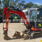 Miniexcavator - Kubota U 27-4