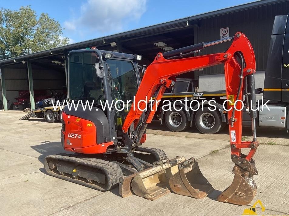 Miniexcavator - Kubota U 27-4