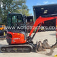 Miniexcavator - Kubota U 27-4