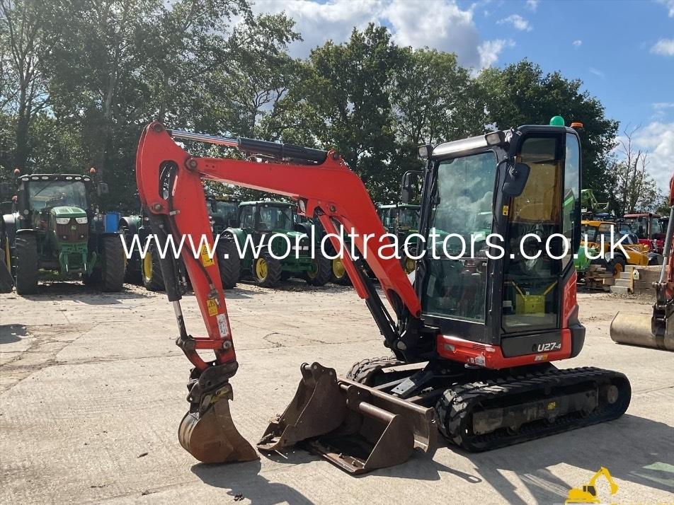 Miniexcavator - Kubota U 27-4