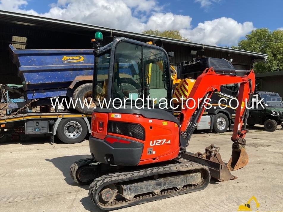 Miniexcavator - Kubota U 27-4