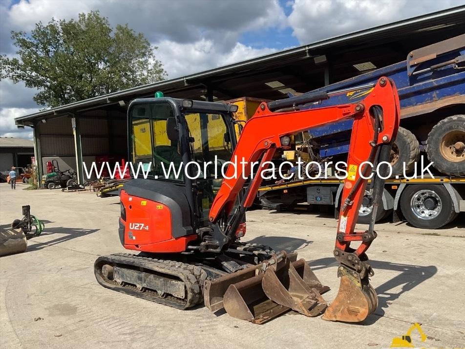 Miniexcavator - Kubota U 27-4